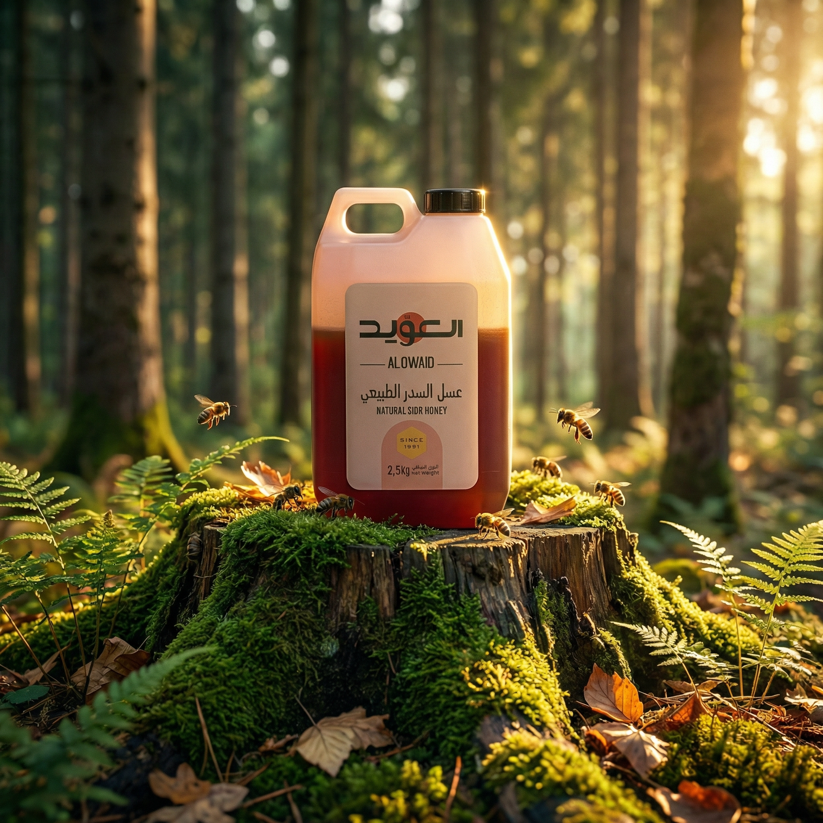 Natural Sidr Honey 2.5 KG Gallon
