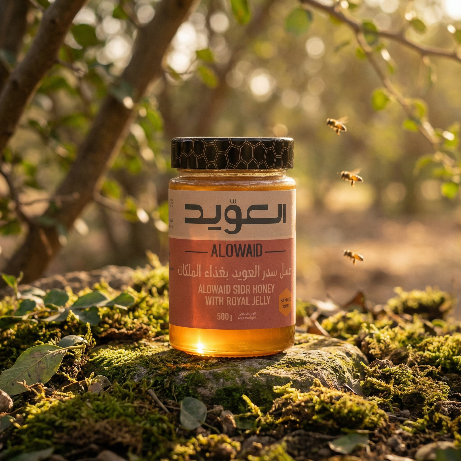 Sidr Alowaid Honey 500 GM With Royal Jelly