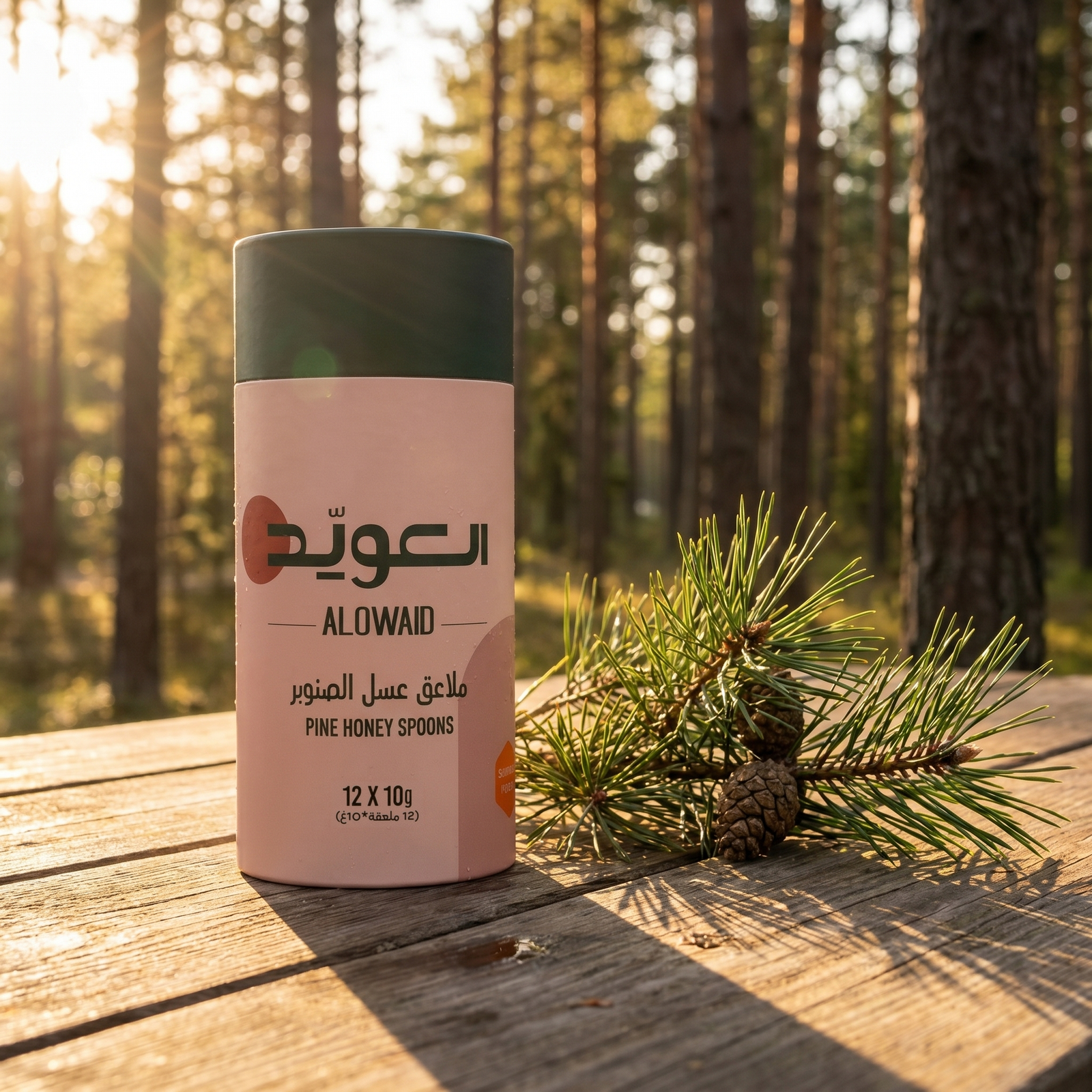 Pine Honey Spoon 12 spoonX10 gm