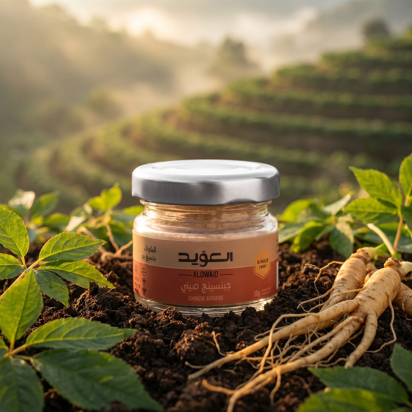 Chinese Ginseng 10 g – ALOWAID