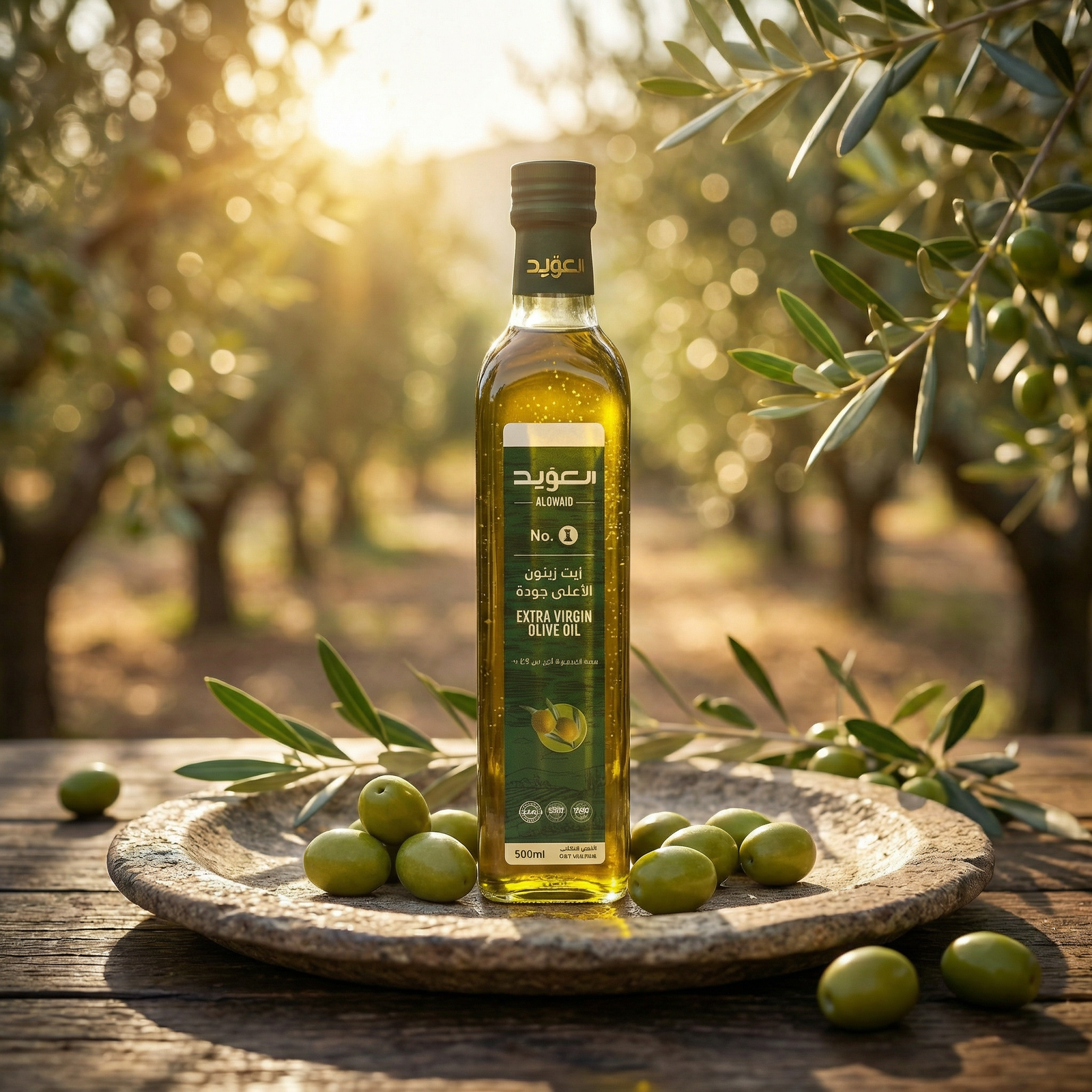 NO.1 Alowaid Olive Oil 500ml