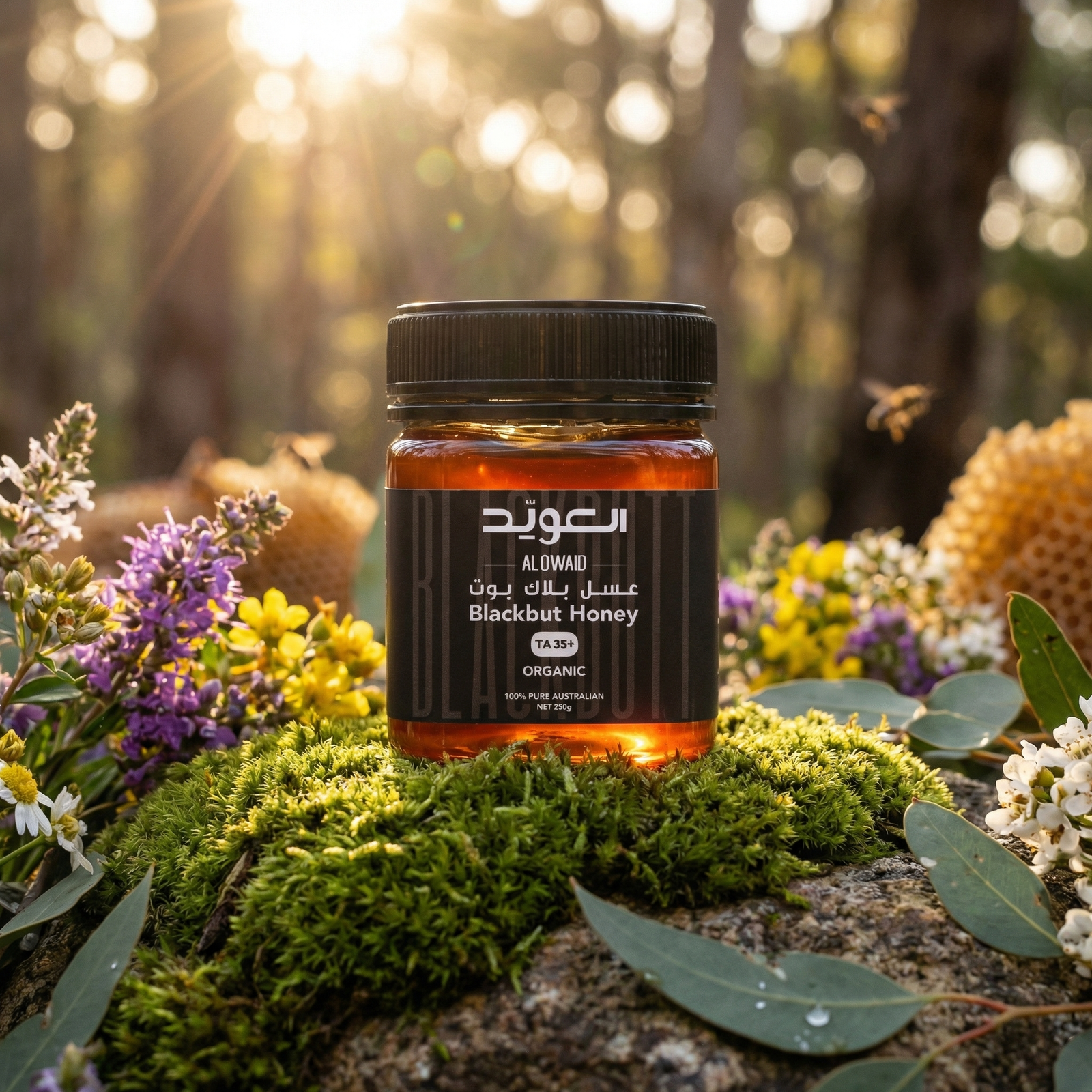 BlackButt Honey TA35+ Organic 250g