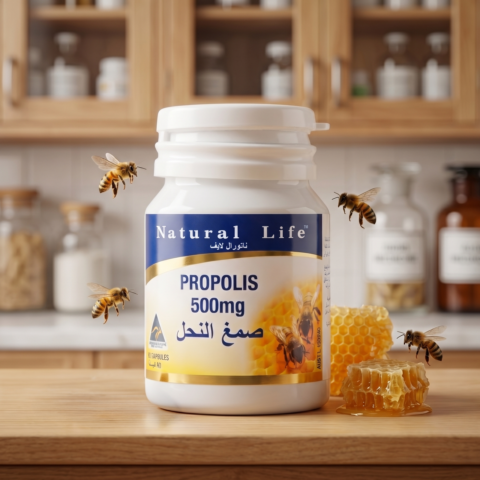 Propolis Capsules (60 caps) – Natural Life