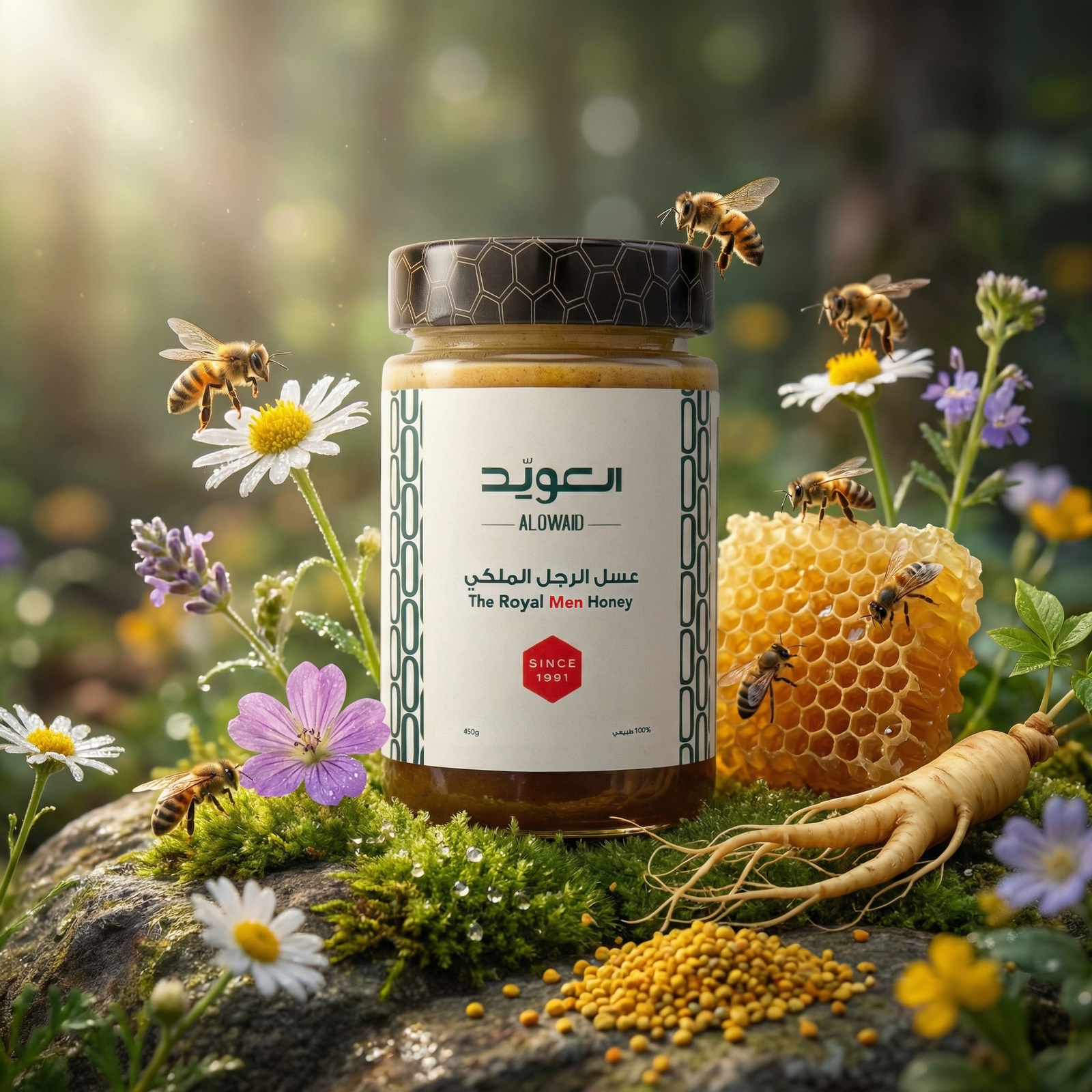 The royal men honey 450gm