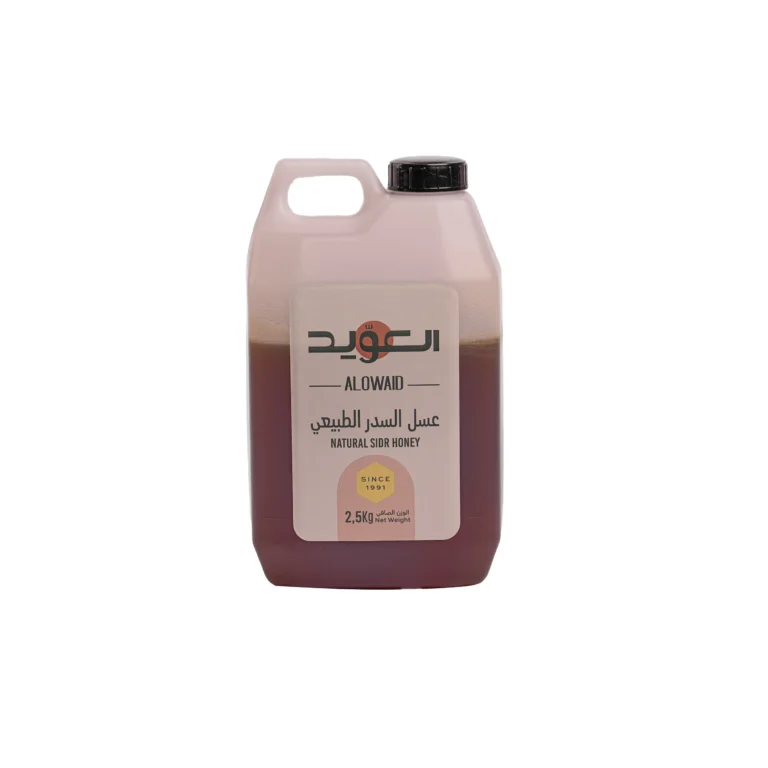 جالون عسل السدر الطبيعي 2.5 كجم
