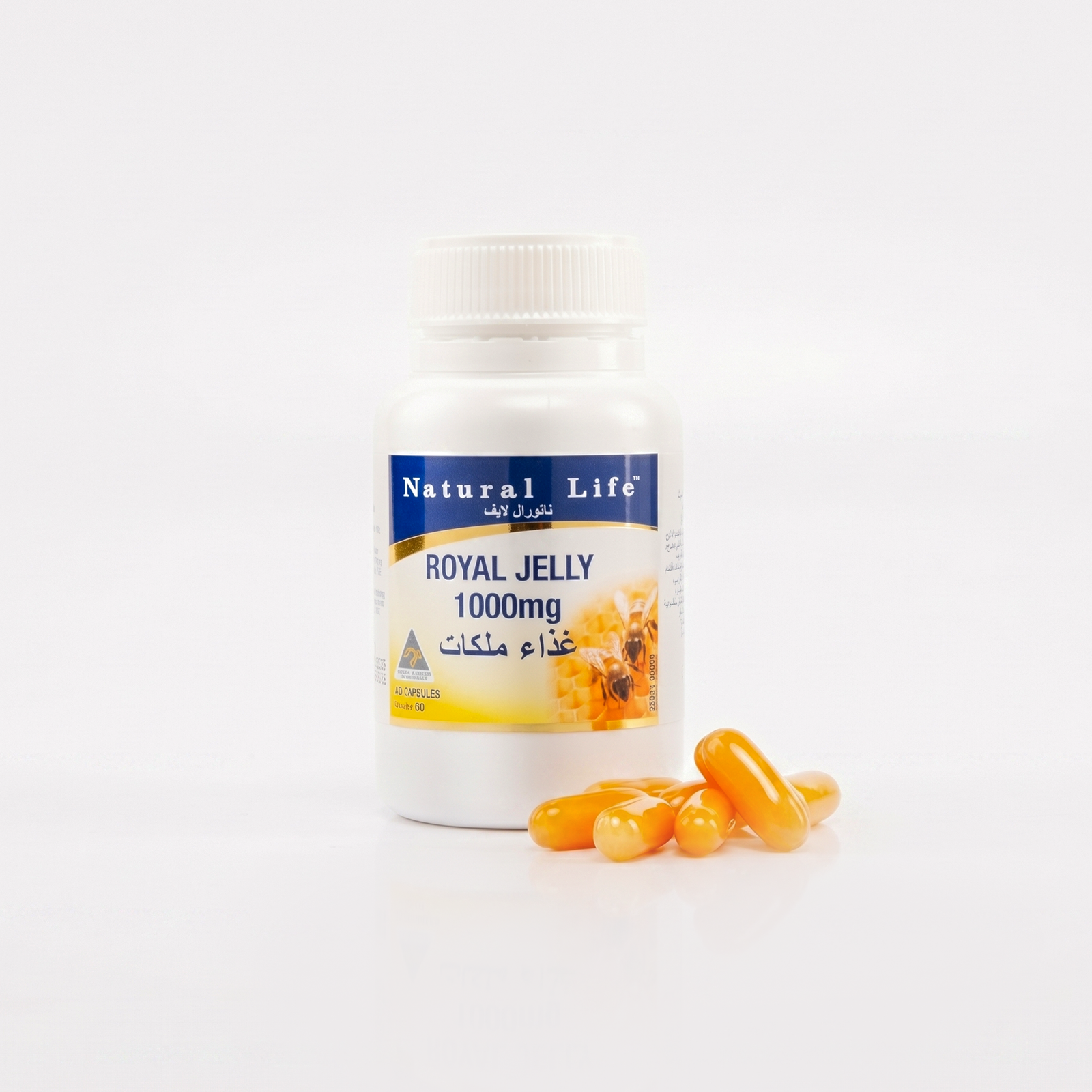 Royal Jelly Capsules (60 caps) – Natural Life