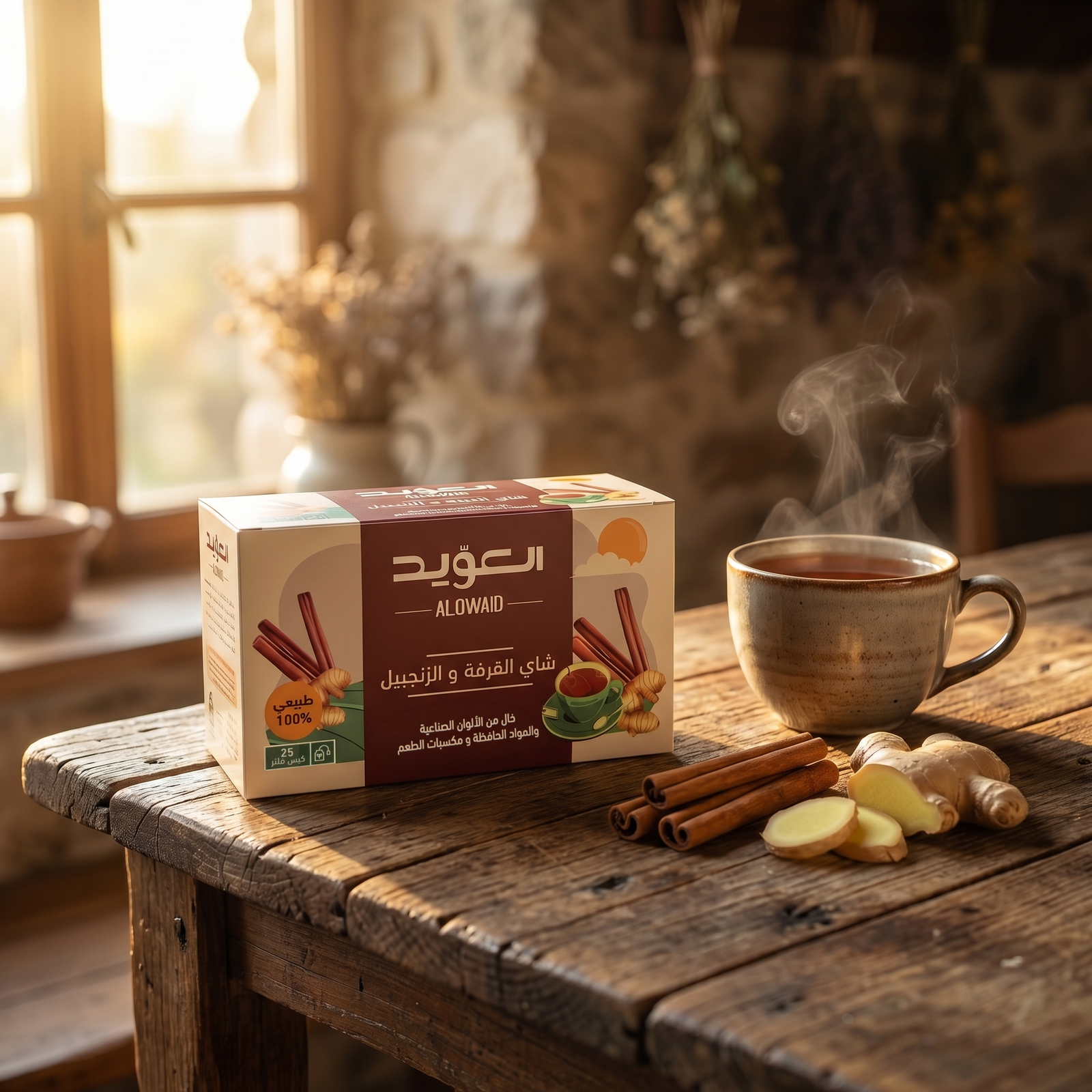Cinnamon Ginger Tea