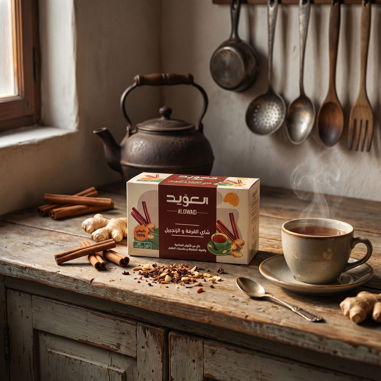 Cinnamon Ginger Tea